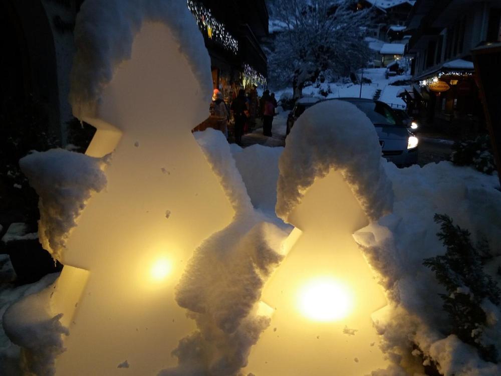 Hotel Les Airelles La Clusaz Bagian luar foto
